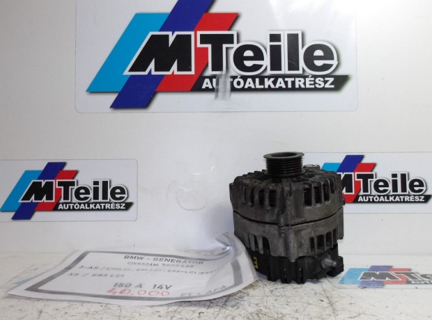 [GYRI BONTOTT] BMW - GENERTOR - 150 A - 14V - 3-AS ; X3 / E90 LCI ;